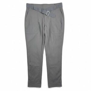 Athleta Pants Womens 6 Black Trekkie Belted Hiking Outdoor Zip Hem Stretch